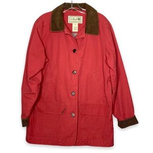 L L Bean Vintage Womens Red Adirondack 